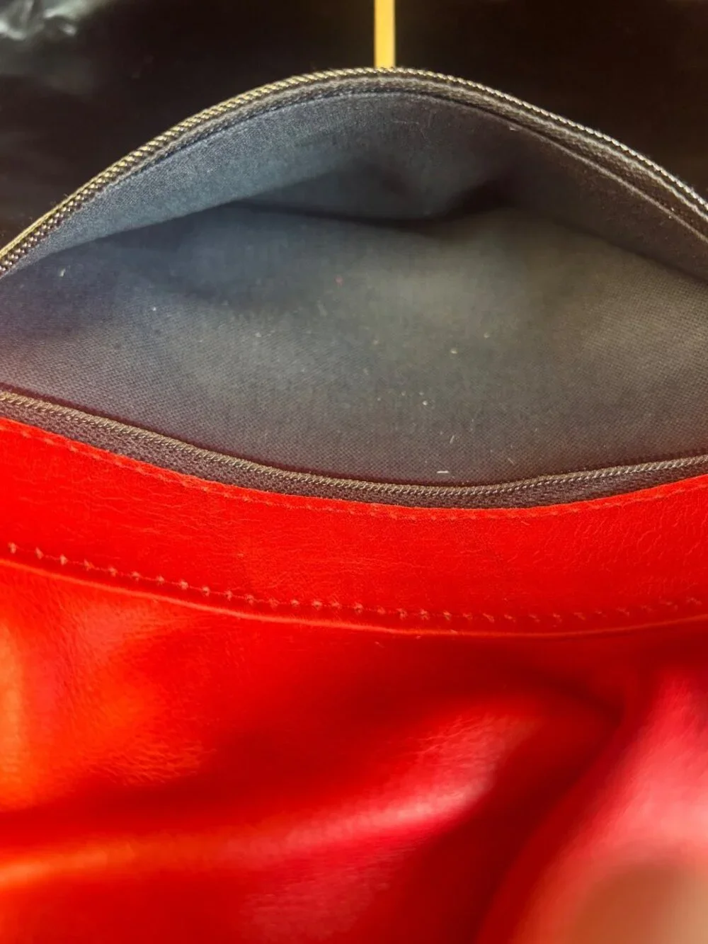 Women's Red Leather Shoulder Bag Bow Flap Purse Slouch Hobo Handbag Adjustable S